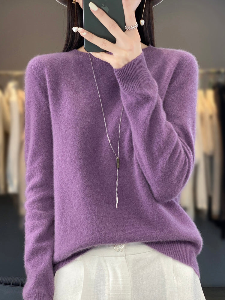 Anette | Bequemer Baumwollpullover - Ansicht 3
