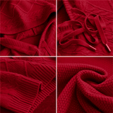 Emily | Kapuzenpullover aus Zopfstrick - Ansicht 5