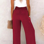 Rebecca - Hochtaillierte Lockere Hose - Ansicht 7