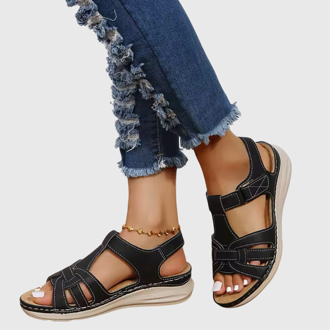 Petra - Leichte Sandalen mit Riemen - Ansicht 4