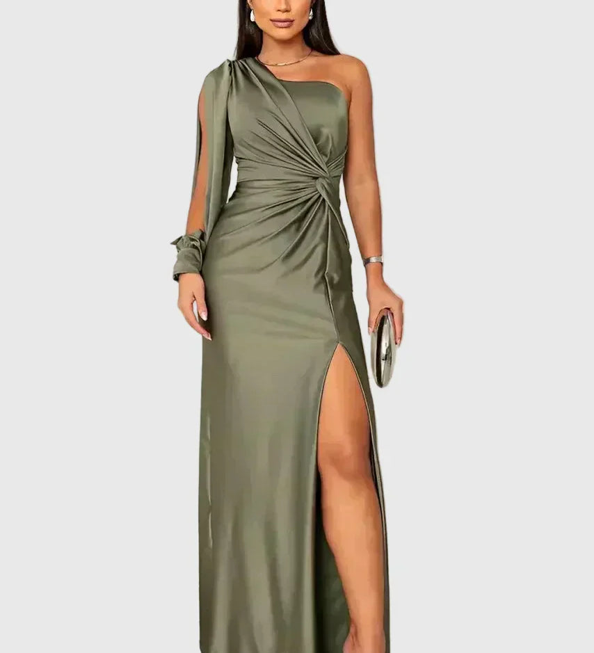 Manuela | Elegantes und Fließendes Maxikleid für den Abend von Stefanie Berlin