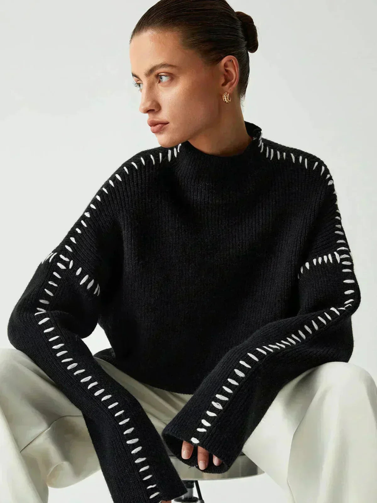 Nicole | Bequemer Pullover - Ansicht 3