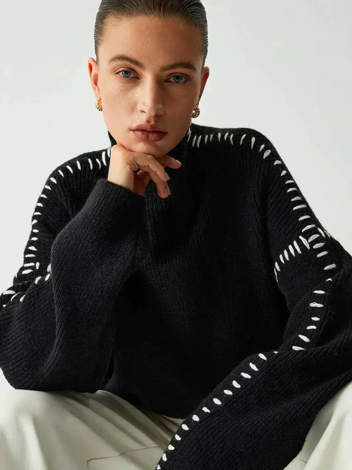 Nicole | Bequemer Pullover - Ansicht 5
