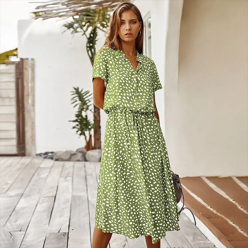 Friederike - Bedrucktes Sommerkleid - Ansicht 3