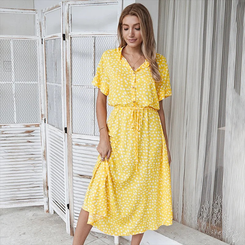Friederike - Bedrucktes Sommerkleid - Ansicht 5