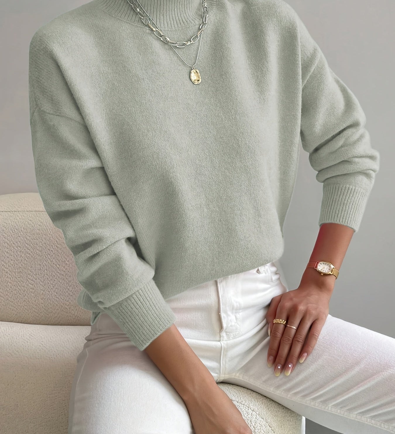 Jennifer | Eleganter und warmer Pullover - Ansicht 10