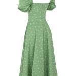 Anja - Kleid mit Puffärmeln und Blumenprint - Ansicht 8