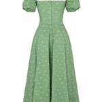 Anja - Kleid mit Puffärmeln und Blumenprint - Ansicht 7
