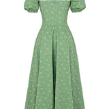 Anja - Kleid mit Puffärmeln und Blumenprint - Ansicht 7