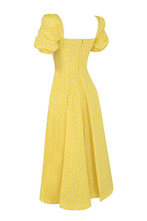 Anja - Kleid mit Puffärmeln und Blumenprint - Ansicht 15