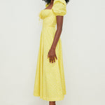 Anja - Kleid mit Puffärmeln und Blumenprint - Ansicht 13