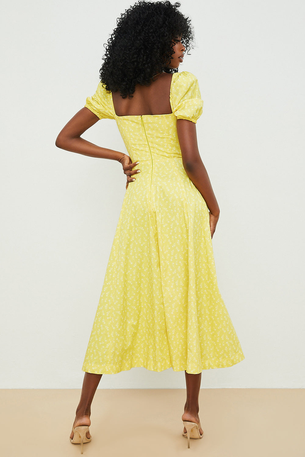 Anja - Kleid mit Puffärmeln und Blumenprint - Ansicht 10