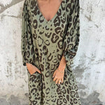 Jana - Maxikleid Leopard - Ansicht 2
